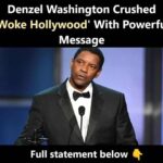 Denzel Washington tells it like it is, he crushed ‘Woke Hollywood’ with this powerful message