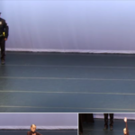 Young Woman’s Poignant Solo Performance Takes On New Life With Police Officer’s Presence On Stage