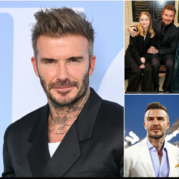 David Beckham Makes No Apologies For Kissing Daughter Harper On The Lips