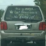 ‘Controversial’ Message Seen On Back Of SUV Sparks