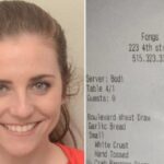 Waitress Slips A Note To Woman’s Husband When She Leaves The Table