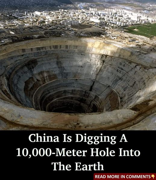 China Is Digging A 10,000-Meter Hole Into The Earth To Reach The Cretaceous System