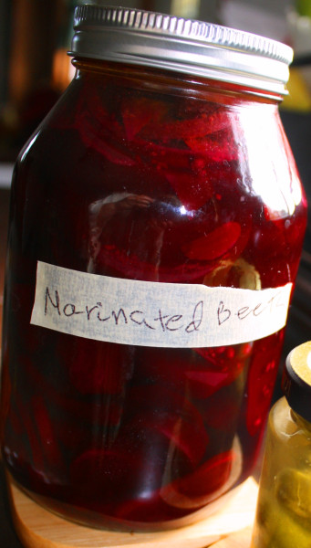 Healthy pickled beets recipe