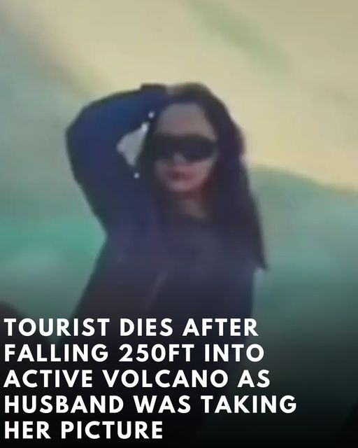 Tourist Dies After Falling 250ft Into Active Volcano As Husband Was Taking Her Picture