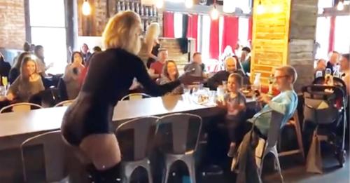 Drag Queen Sings ‘Baby Shark’ For Toddler At Drag Brunch