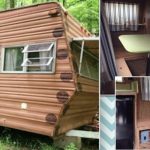 14-Year-Old Girl Spend 200$ To Buy An Old Caravan, But Wait Till You See What She Made Of It