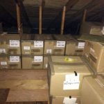 A woman hid several boxes in her attic from her husband for 40 years