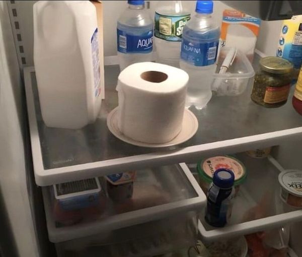 If you find a roll of toilet paper in your fridge, you had better know what it means 😮 I clearly had no clue… >>> Check Comments 👇