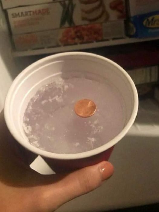 Here’ѕ a good reason to always put a coin in the freezer