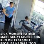 Sick Moment Father Made Six Year Old Son Run On Treadmill Because He Was ‘Too Fat’