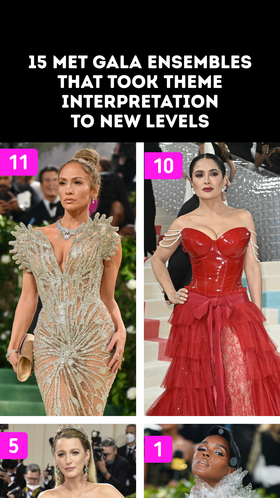 15 Met Gala Ensembles That Took Theme Interpretation to New Levels