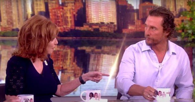 Matthew McConaughey’s Classy Shutdown of Joy Behar