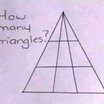 How many triangles do you see here?