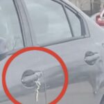 If you are driver, you NEED to know this about wire tied around your car door handle…