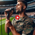 Marine Sgt. sings during an official MLB game. The whole crowd was left in disbelief. It’s a must watch