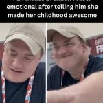 Fan makes Brendan Fraser emotional after telling him she made her childhood awesome