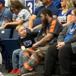 Viral Photo Of Dad At Basketball Game Turns Heads Online