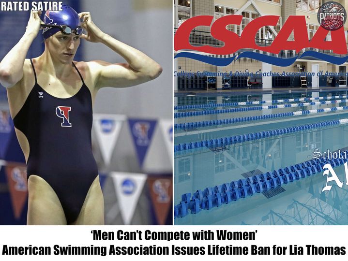 ‘Men Can’t Compete with Women’: American Swimming Association Issues Lifetime Ban for Lia Thomas