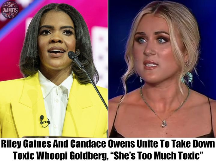 Breaking: Riley Gaines and Candace Owens Join Forces To Destroy Whoopi Goldberg, ‘She’s Too Toxic’