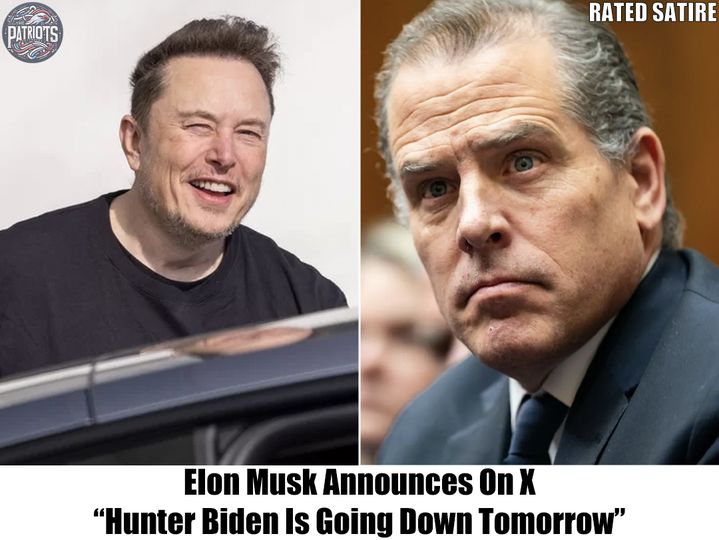 Breaking: Elon Musk Hints on Twitter, ‘Hunter Is Going Down’