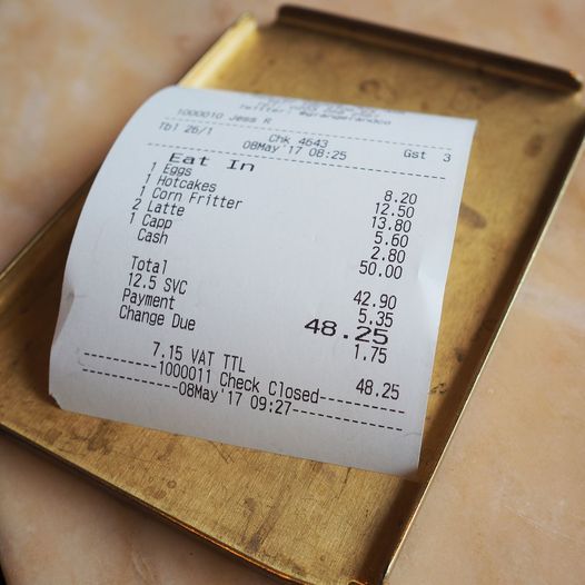 California Diners Receive Bill For Meal, Charged ‘Extra’ Fee After Wages Were Increased