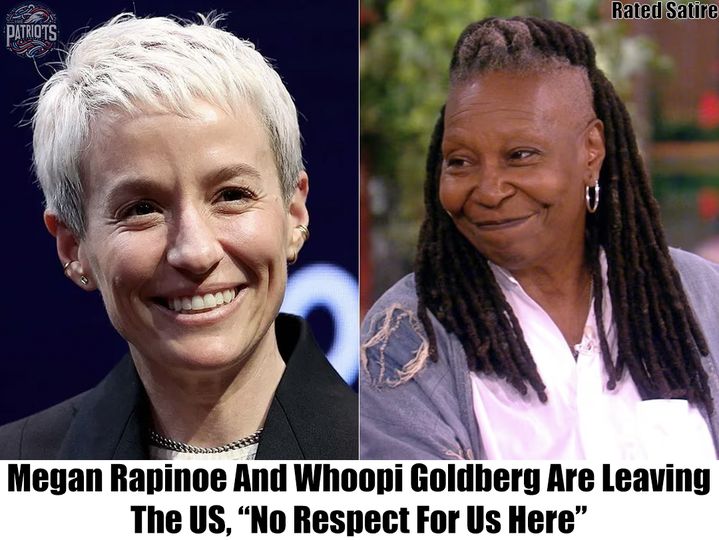 Breaking: Whoopi Goldberg to Leave America with Megan Rapinoe; ‘We Get No Respect Here’