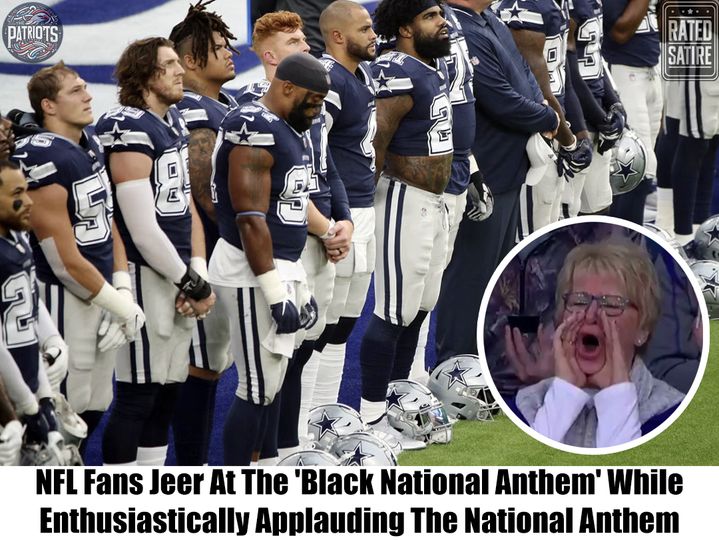 Breaking: NFL Fans Boo ‘Black National Anthem’, Cheers For The National Anthem