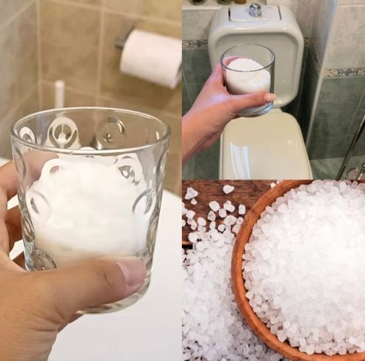 The Secret to a Sparkling Clean Toilet: Salt!