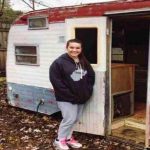 A girl spent $200 for an old caravan, but the results are amazing