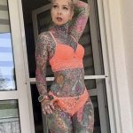 Grandma With Body Fully Covered In Tattoos Reveals What She Looked Like One Decade Ago