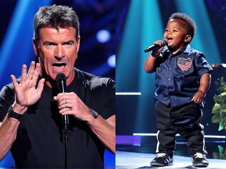 Simon Cowell stopped the boy’s performance and asked him to sing acapella. After the boy sang, Simon was in shock…