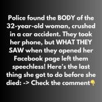 At the age of 32, she was considered by many to be an experienced driver. There was nothing to suspect, however, on that cursed day, something terrible happened!