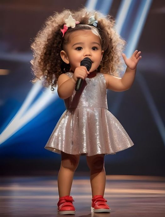 In 1 day, 120,000,000 million people watched. This is an amazing voice! When this three-year-old girl started singing a 45-year-old song, the crowd’s jaws dropped.