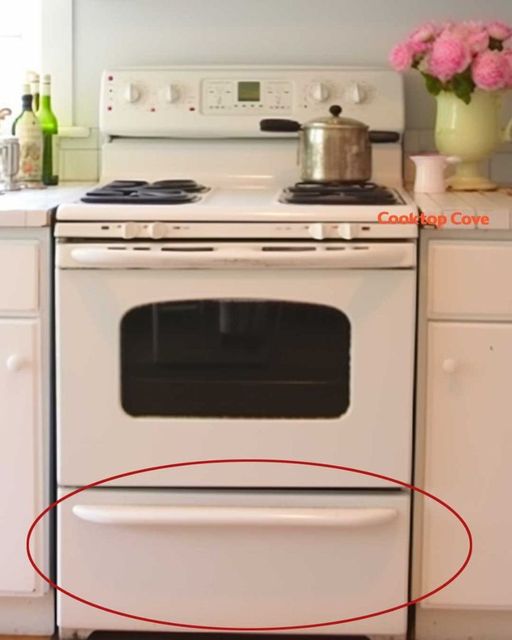 Most people misunderstand this. What is the real intent of the drawer beneath the stove?