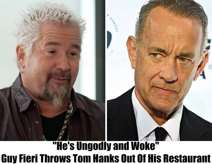 When Hollywood Meets Flavortown: The Clash of Tom Hanks and Guy Fieri