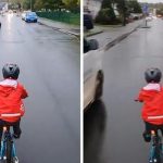 Dad Explodes At Driver Who Squeezed Past His Bicycling 5-Year-Old On The Road