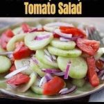 Marinated Cucumber, Onion, and Tomato Salad