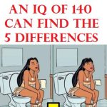 Test: Only a person with an IQ of 140 can find the 5 differences