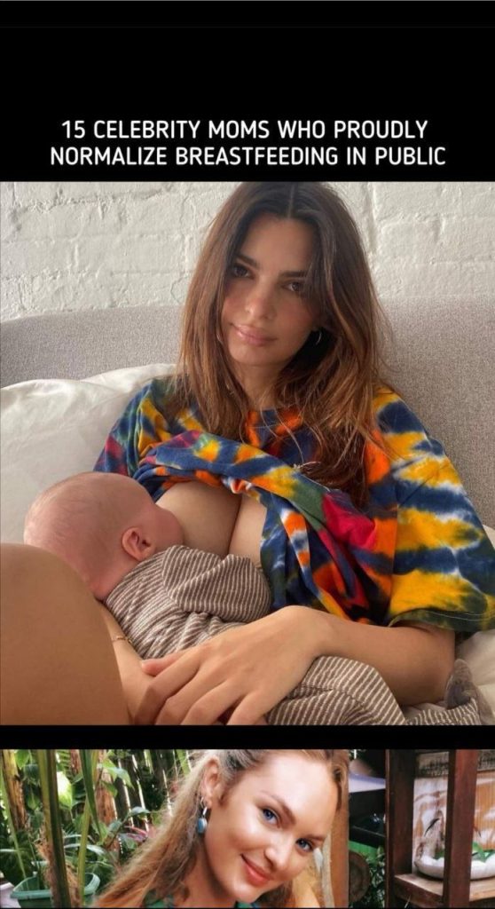 15 Celebrities That Normalize Breastfeeding In Public