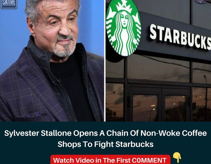 Sylvester Stallone Opens Chain of Non-Woke Coffee Shops to Challenge Starbucks