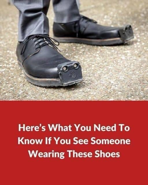 Here’s What You Need To Know If You See Someone Wearing Shoes