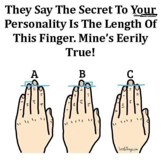 What Does Finger Length Reveal About Your Personality