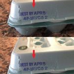 Pay attention to this date from now on. It’s not an ordinary expiration date. After working for years and years in grocery stores, I see that most people just randomly buy eggs without really noticing this detail