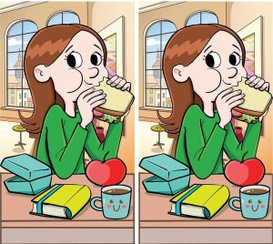 Take on the challenge of spotting the differences in the pictures within 30 seconds