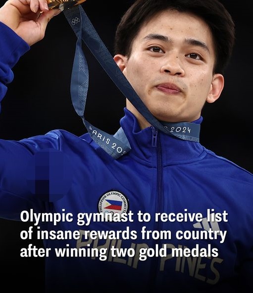 Olympic gymnast to receive list of insane rewards from country after winning two gold medals