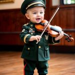 Incredible! A 2-year-old child plays the violin, leaving the audience in tears with her stunning performance!