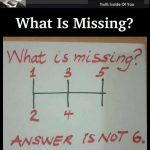 RIDDLE: What Is Missing?